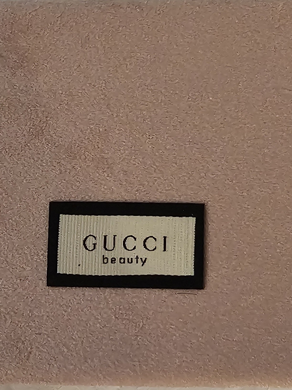 GUCCI Bamboo Velvet Jewelry Case